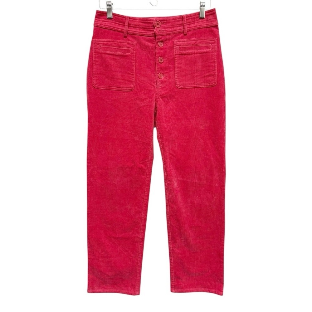 Apiece Apart Marston Slim Straight Leg Corduroy Pants Size 6